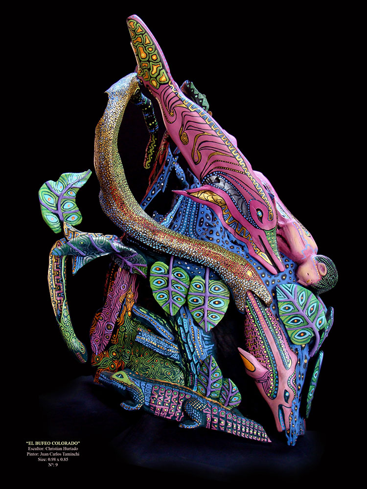 Association Onanyati sculpture El bufeo colorado